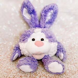 Vtg Chrisha Creations Playful Plush EASTER Bunny Rabbit Puppet Sounds 1988 Works